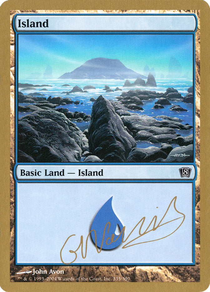 Island (gn335) (Gabriel Nassif) [World Championship Decks 2004] | RetroPlay Games