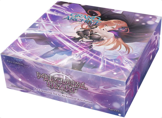 PRE-ORDER: Grand Archive TCG: Mercurial Heart Booster Box (May 17th) | RetroPlay Games