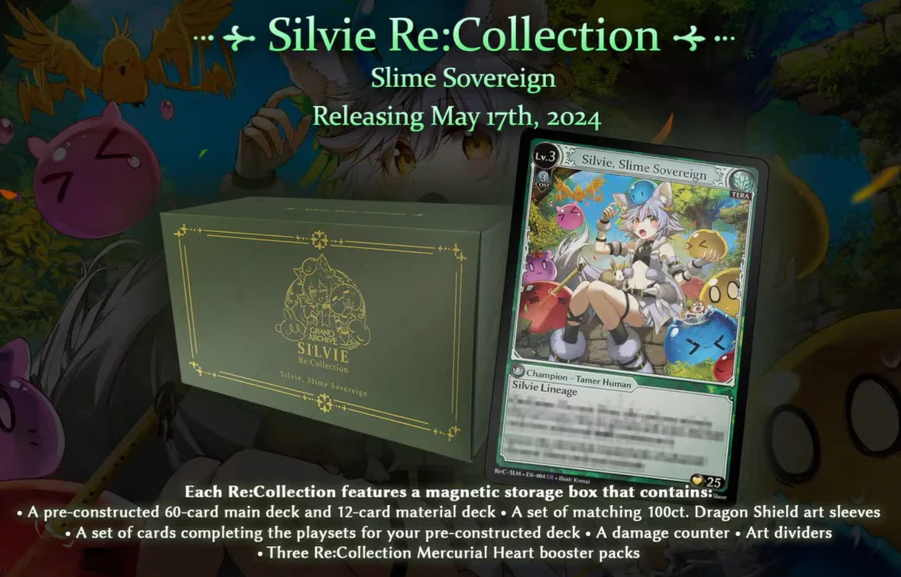 PRE-ORDER: Grand Archive TCG: Silvie Re: Collection Slime Sovereign (May 17th) | RetroPlay Games