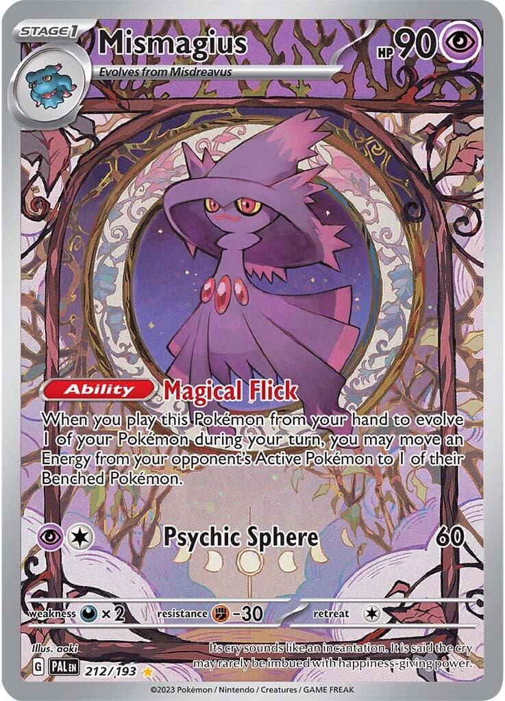 Mismagius (212/193) [Scarlet & Violet: Paldea Evolved] | RetroPlay Games