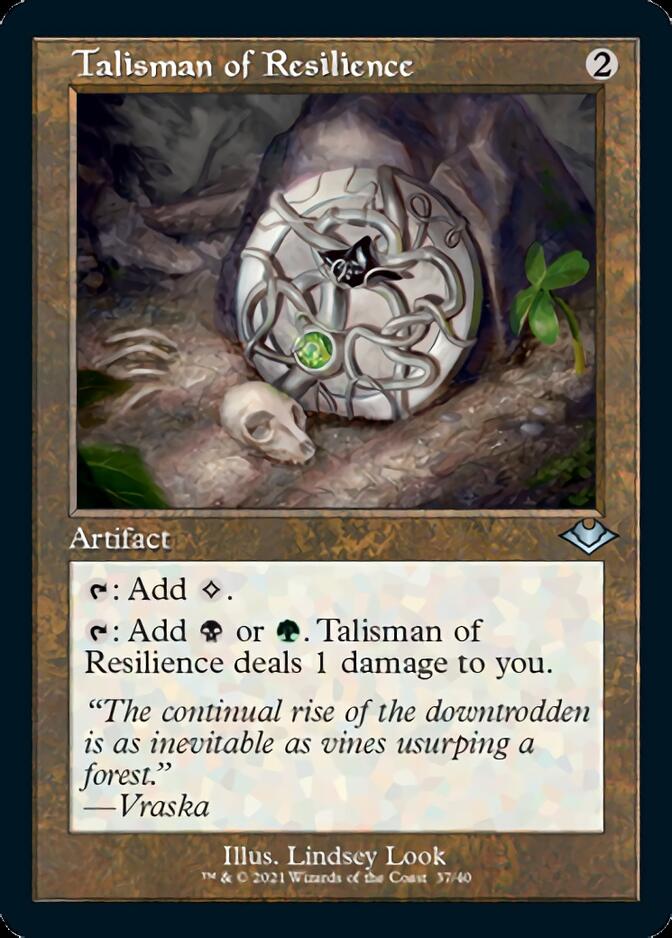 Talisman of Resilience (Retro Foil Etched) [Modern Horizons] | RetroPlay Games