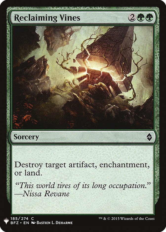 Reclaiming Vines [Mystery Booster] | RetroPlay Games