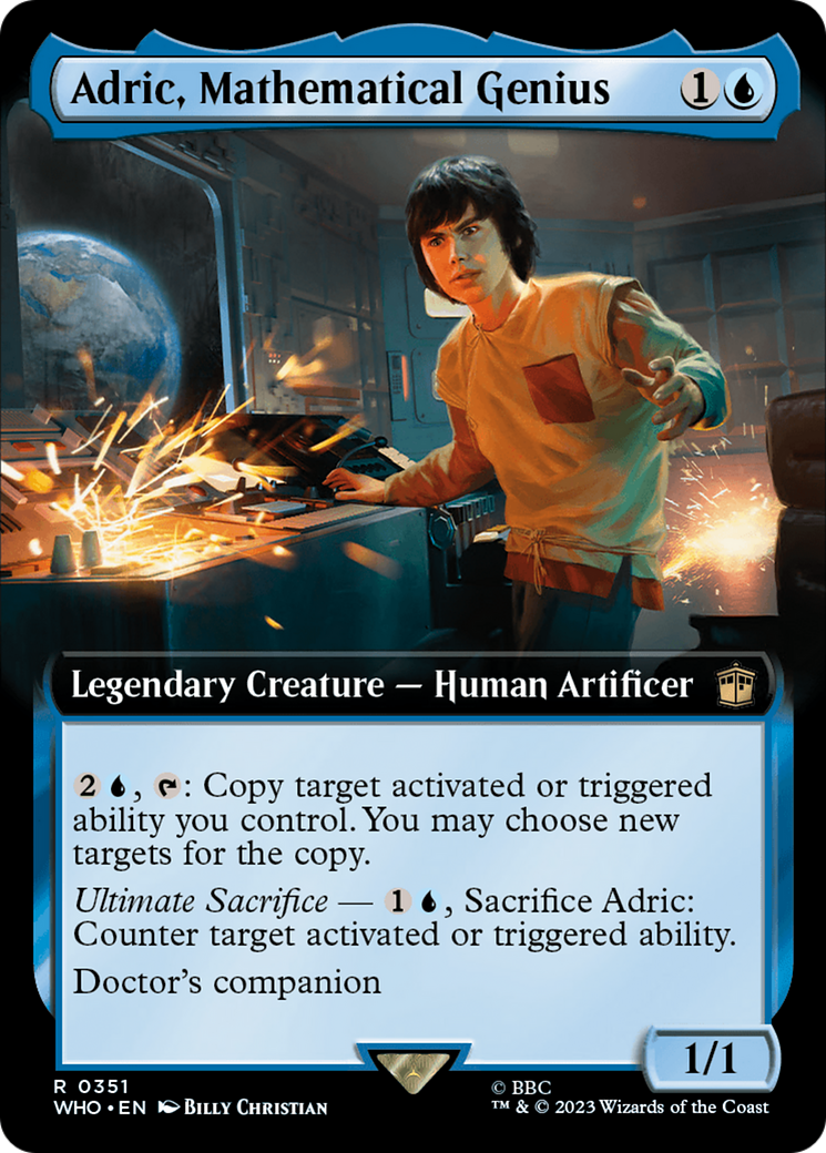 Adric, Mathematical Genius (Extended Art) [Doctor Who] | RetroPlay Games
