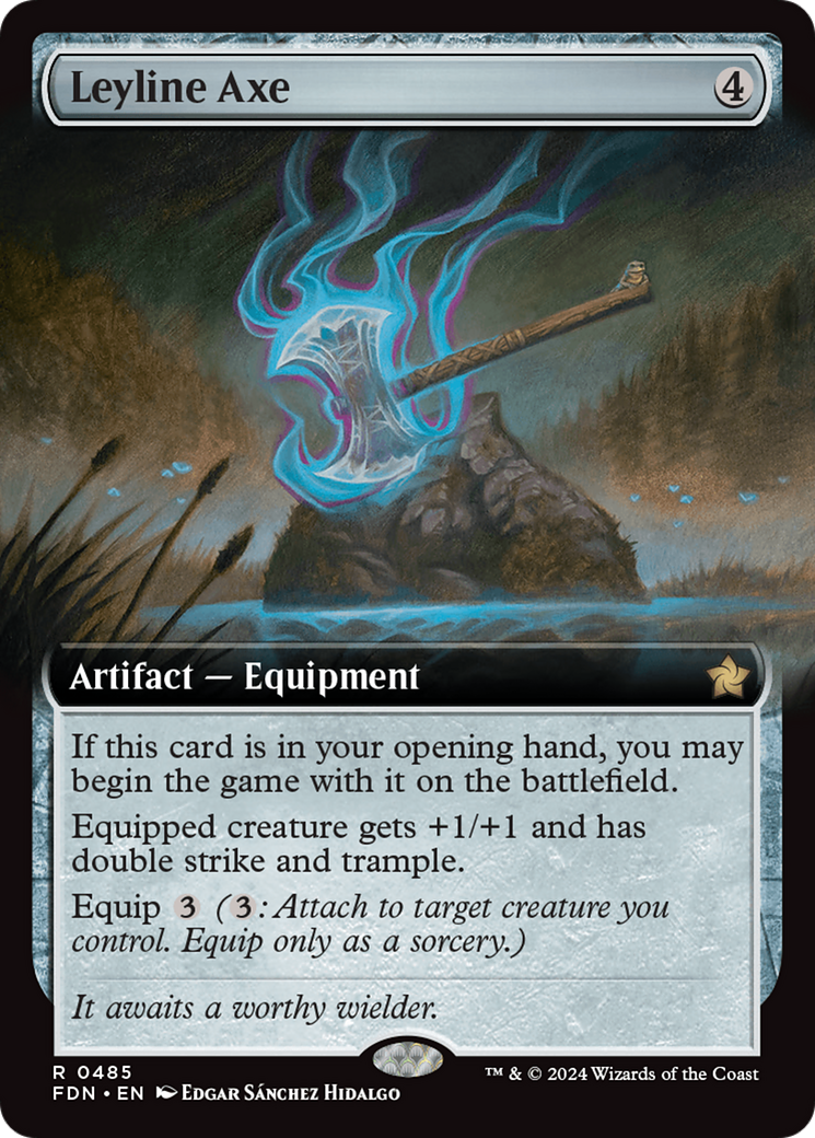 Leyline Axe (Extended Art) [Foundations] | RetroPlay Games