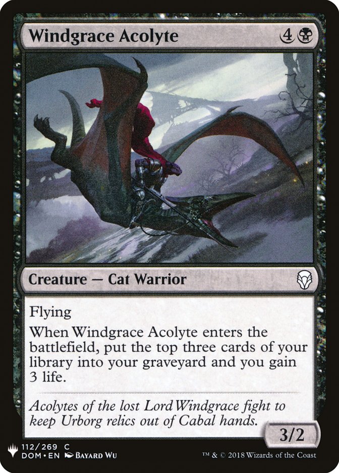 Windgrace Acolyte [Mystery Booster] | RetroPlay Games