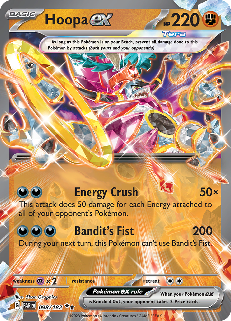 Hoopa ex (098/182) [Scarlet & Violet: Paradox Rift] | RetroPlay Games