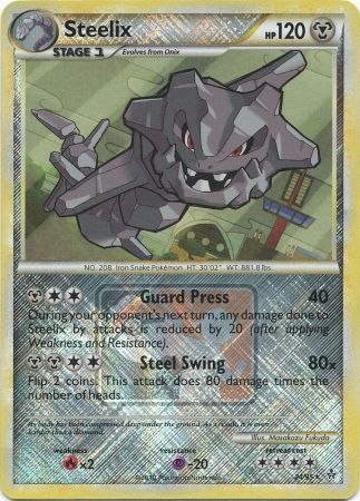 Steelix (24/95) (League Promo) [HeartGold & SoulSilver: Unleashed] | RetroPlay Games