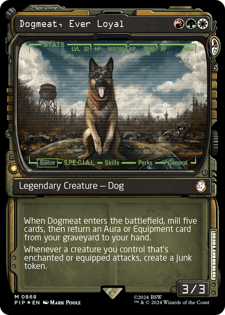 Dogmeat, Ever Loyal (Showcase) (Surge Foil) [Fallout] | RetroPlay Games