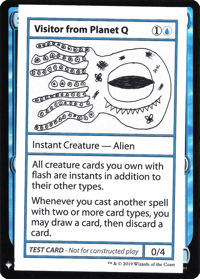 Visitor from Planet Q [Mystery Booster Playtest Cards] | RetroPlay Games