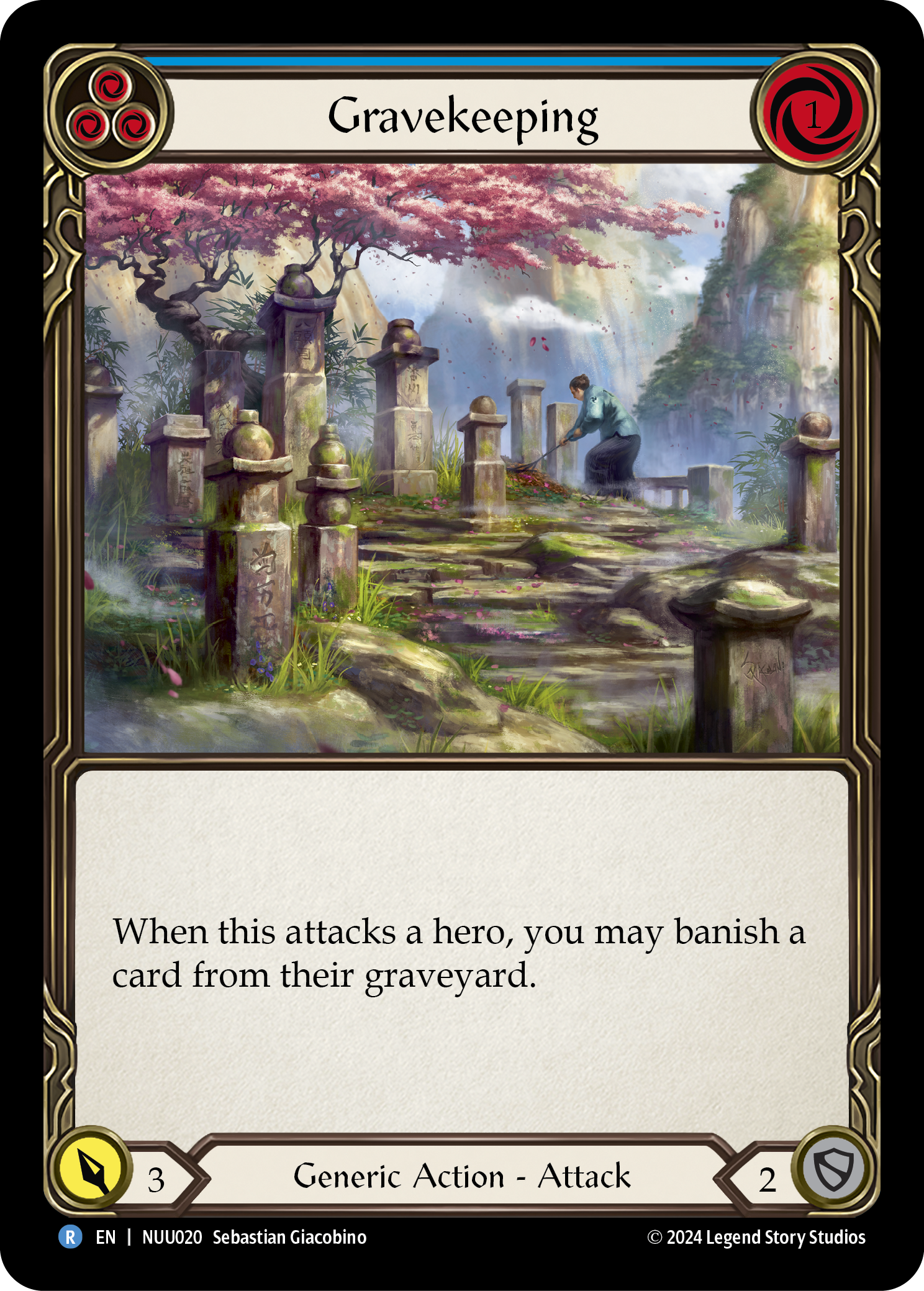 Gravekeeping [NUU020] (Part the Mistveil Nuu Blitz Deck) | RetroPlay Games