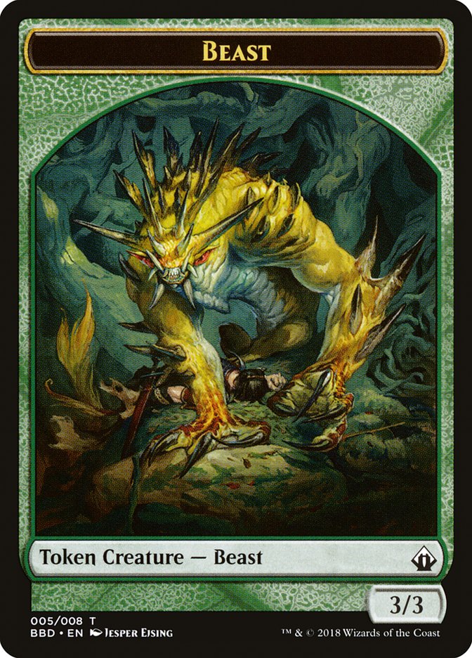 Beast Token [Battlebond Tokens] | RetroPlay Games