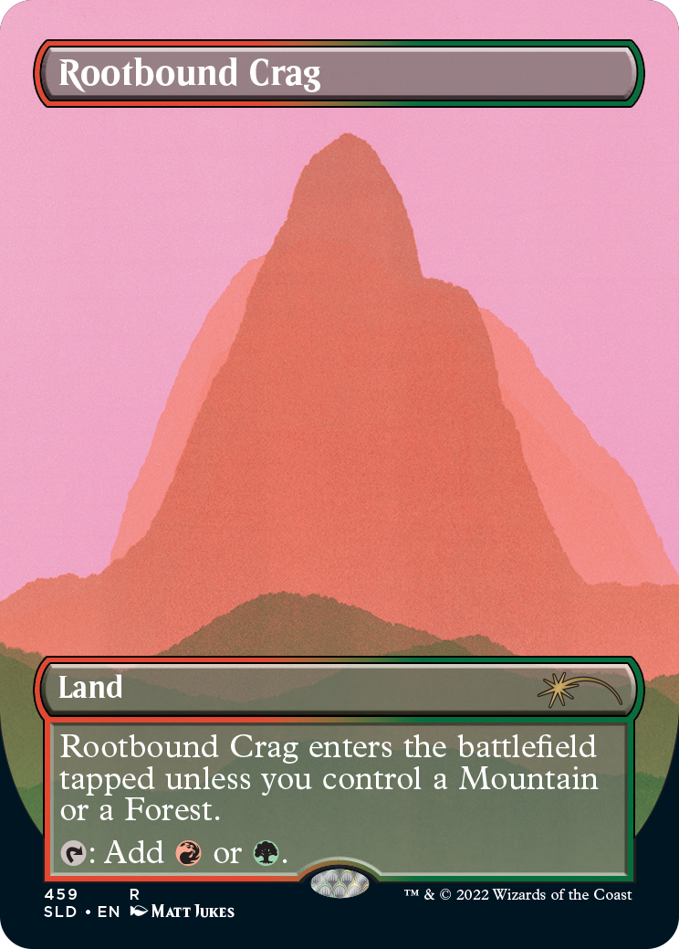 Rootbound Crag (Borderless) [Secret Lair Drop Series] | RetroPlay Games