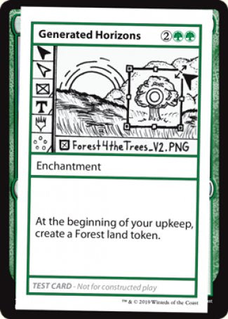 Generated Horizons (2021 Edition) [Mystery Booster Playtest Cards] | RetroPlay Games