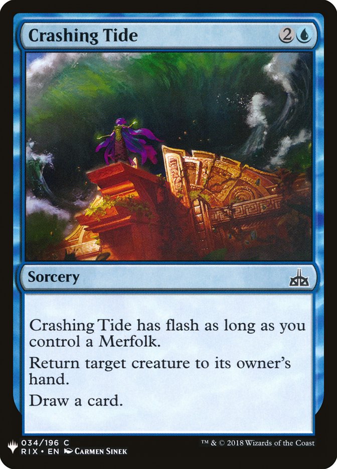 Crashing Tide [Mystery Booster] | RetroPlay Games