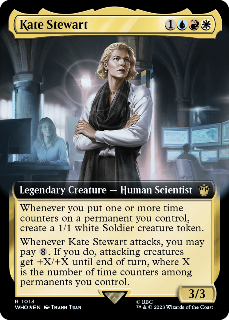 Kate Stewart (Extended Art) (Surge Foil) [Doctor Who] | RetroPlay Games