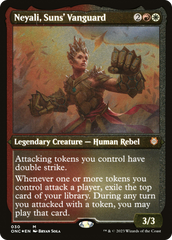 Neyali, Suns' Vanguard (Foil Etched) (Display Commander) [Phyrexia: All Will Be One Commander] | RetroPlay Games