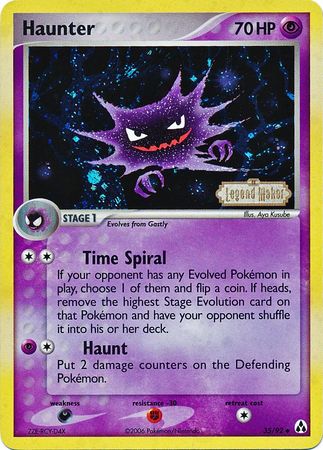 Haunter (35/92) (Stamped) [EX: Legend Maker] | RetroPlay Games