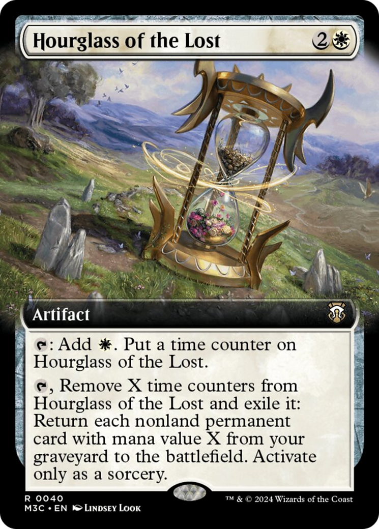 Hourglass of the Lost (Extended Art) [Modern Horizons 3 Commander] | RetroPlay Games