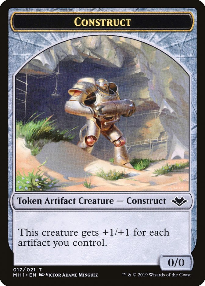 Soldier (004) // Construct (017) Double-Sided Token [Modern Horizons Tokens] | RetroPlay Games