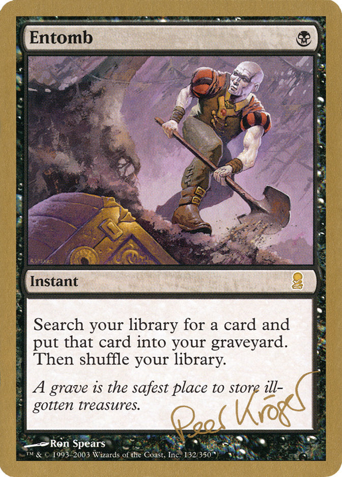 Entomb (Peer Kroger) [World Championship Decks 2003] | RetroPlay Games