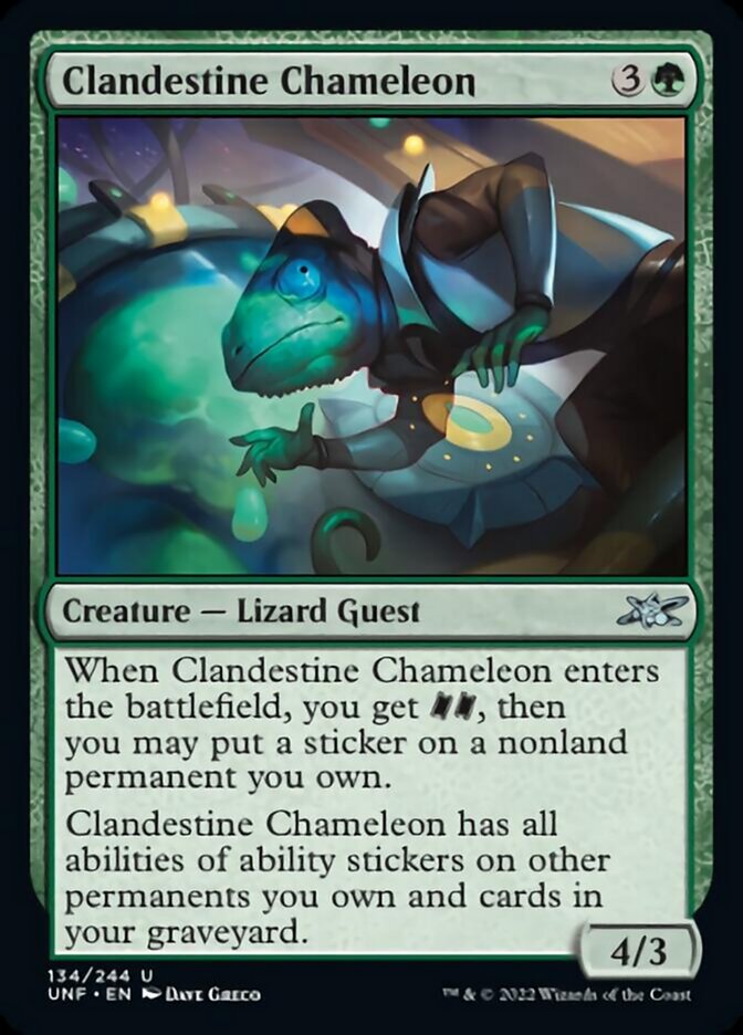 Clandestine Chameleon [Unfinity] | RetroPlay Games