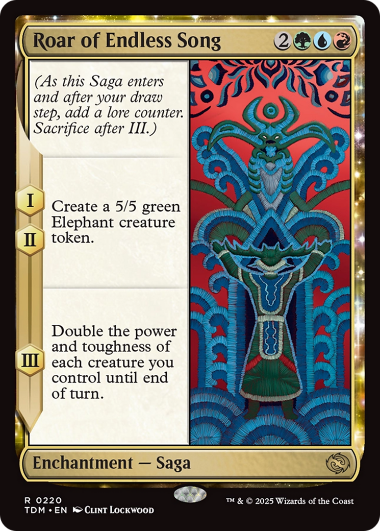 Roar of Endless Song [Tarkir: Dragonstorm] | RetroPlay Games