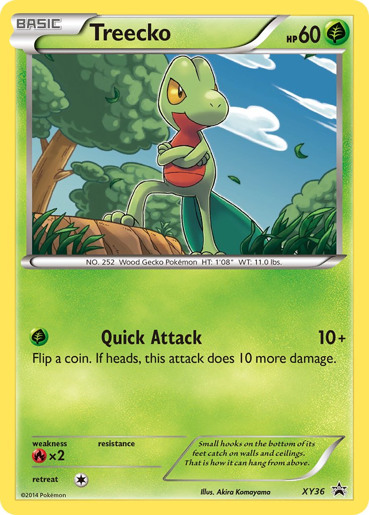 Treecko (XY36) [XY: Black Star Promos] | RetroPlay Games