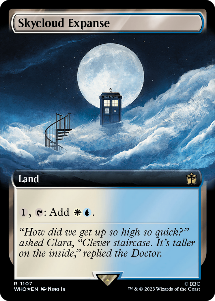 Skycloud Expanse (Extended Art) (Surge Foil) [Doctor Who] | RetroPlay Games