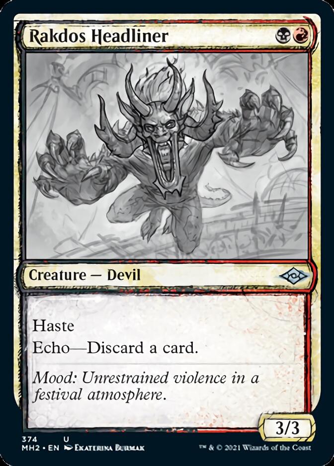 Rakdos Headliner (Sketch) [Modern Horizons 2] | RetroPlay Games