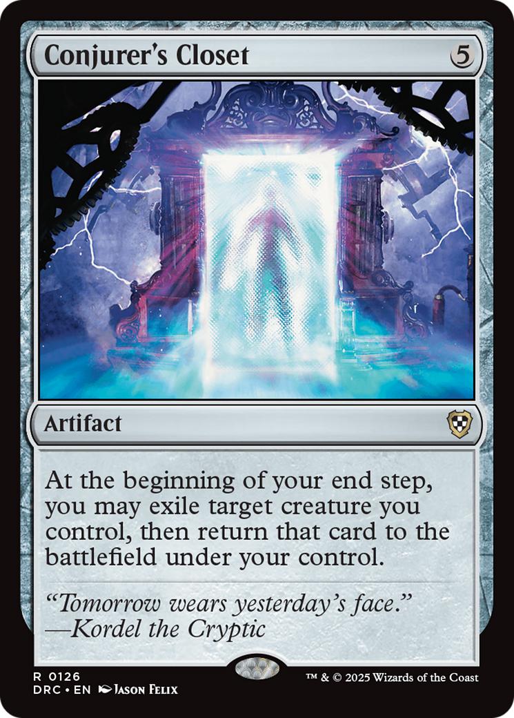 Conjurer's Closet [Aetherdrift Commander] | RetroPlay Games