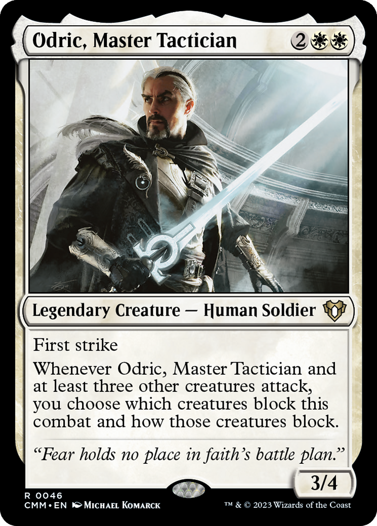 Odric, Master Tactician [Commander Masters] | RetroPlay Games