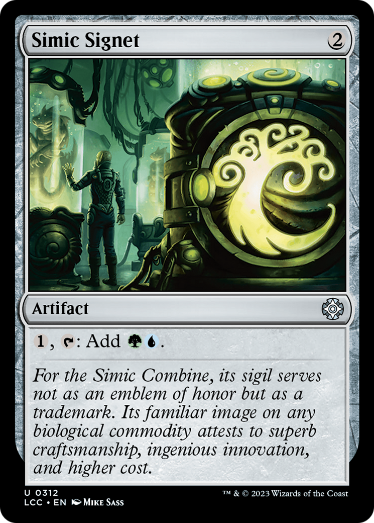 Simic Signet [The Lost Caverns of Ixalan Commander] | RetroPlay Games