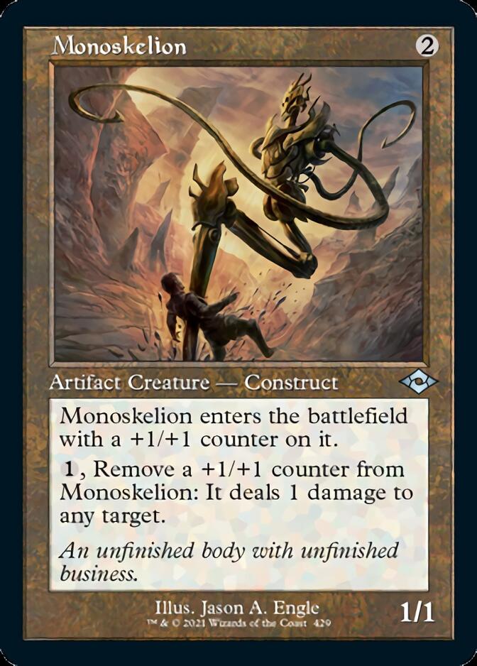 Monoskelion (Retro Foil Etched) [Modern Horizons 2] | RetroPlay Games