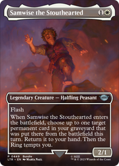 Samwise the Stouthearted (Borderless Alternate Art) [The Lord of the Rings: Tales of Middle-Earth] | RetroPlay Games