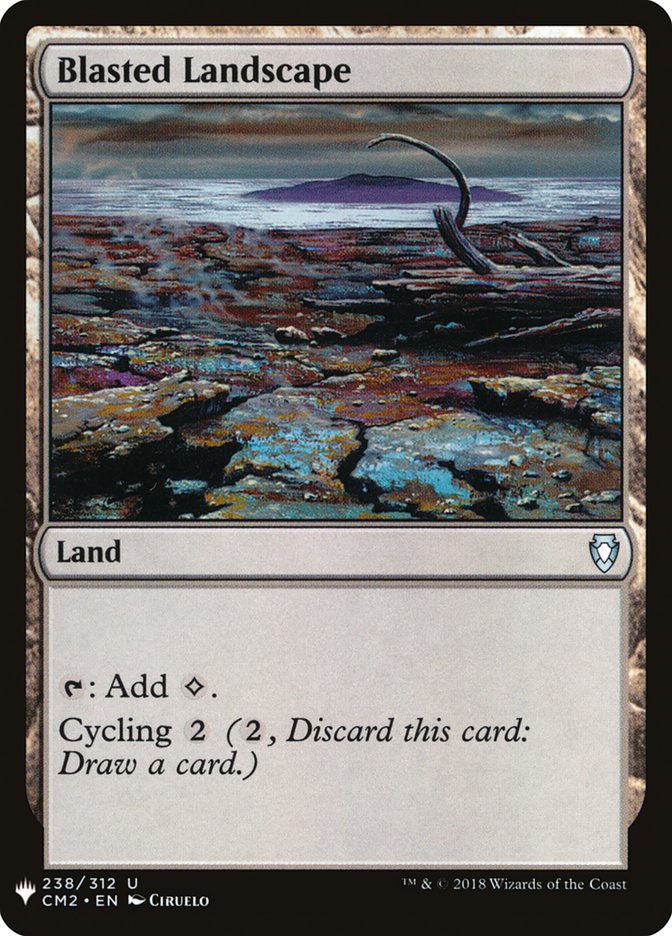 Blasted Landscape [Mystery Booster] | RetroPlay Games