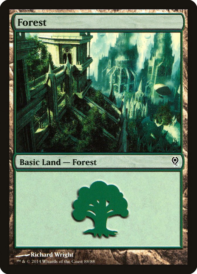 Forest (88) [Duel Decks: Jace vs. Vraska] | RetroPlay Games