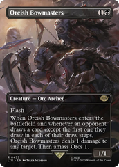 Orcish Bowmasters (Borderless Alternate Art) [The Lord of the Rings: Tales of Middle-Earth] | RetroPlay Games