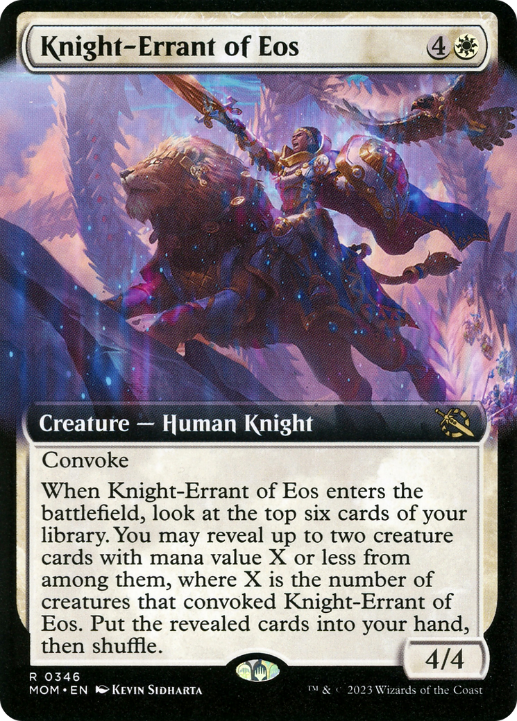 Knight-Errant of Eos (Extended Art) [March of the Machine] | RetroPlay Games