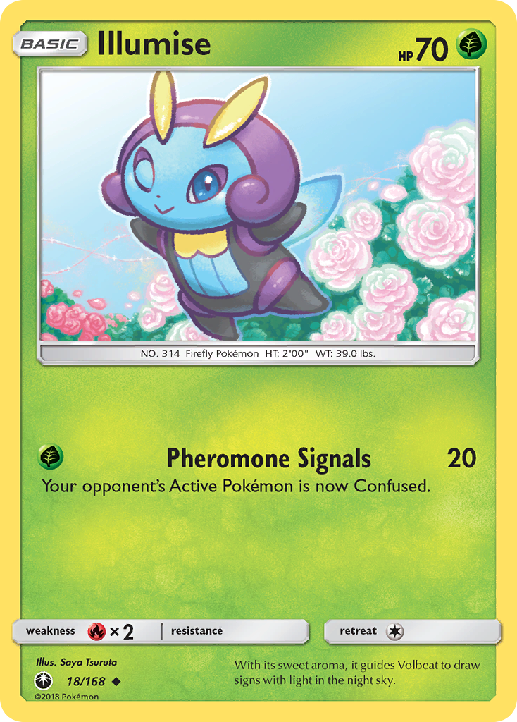Illumise (18/168) [Sun & Moon: Celestial Storm] | RetroPlay Games