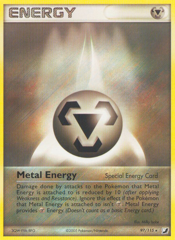 Metal Energy (97/115) [EX: Unseen Forces] | RetroPlay Games