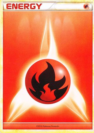 Fire Energy (2010 Unnumbered HGSS Style) [League & Championship Cards] | RetroPlay Games