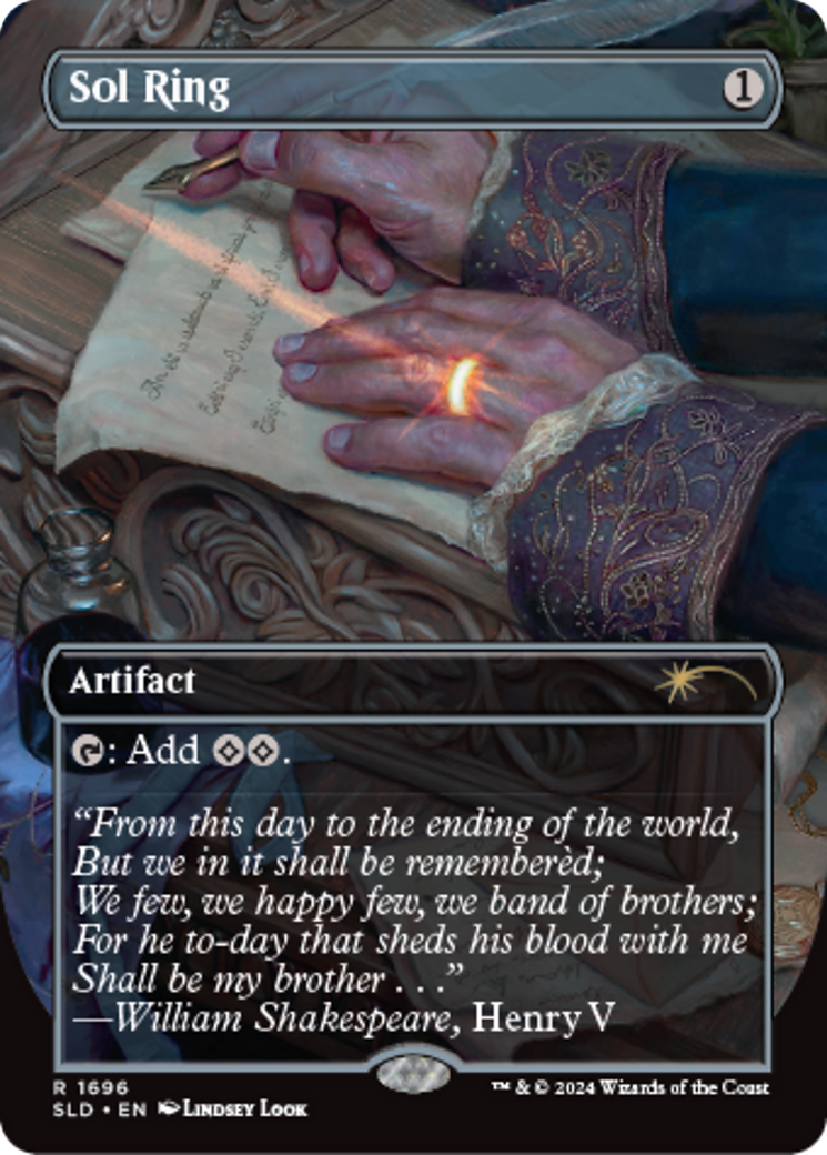 Sol Ring (1696) [Secret Lair: Sheldon's Spellbook] | RetroPlay Games