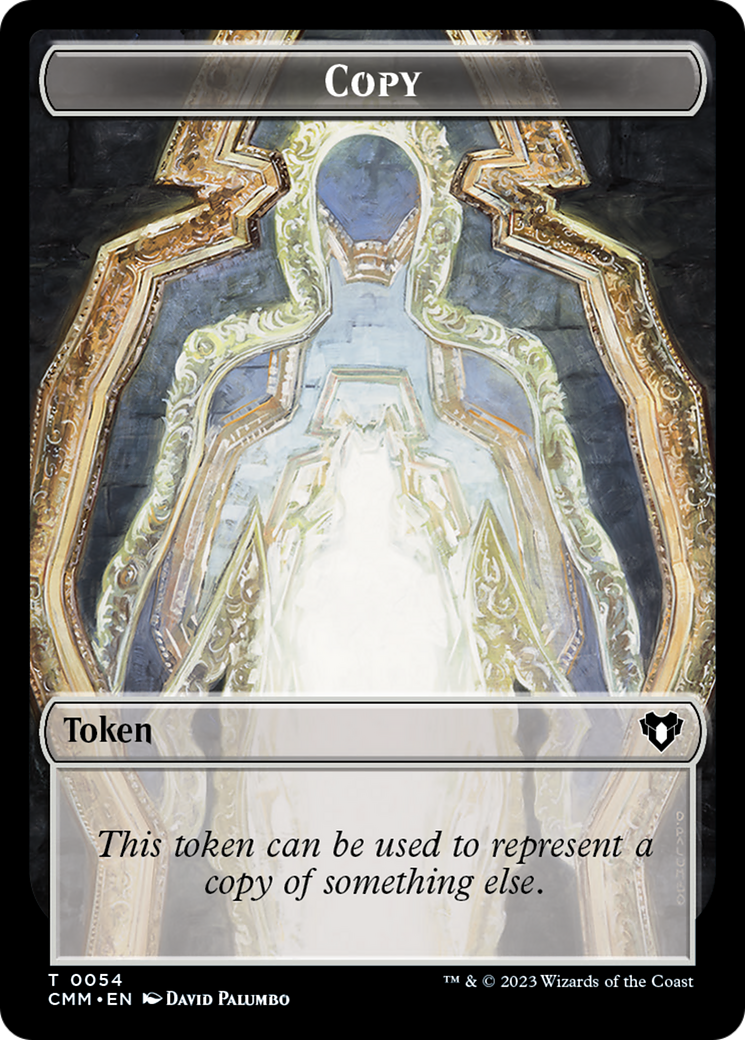 Copy (54) // Angel Double-Sided Token [Commander Masters Tokens] | RetroPlay Games