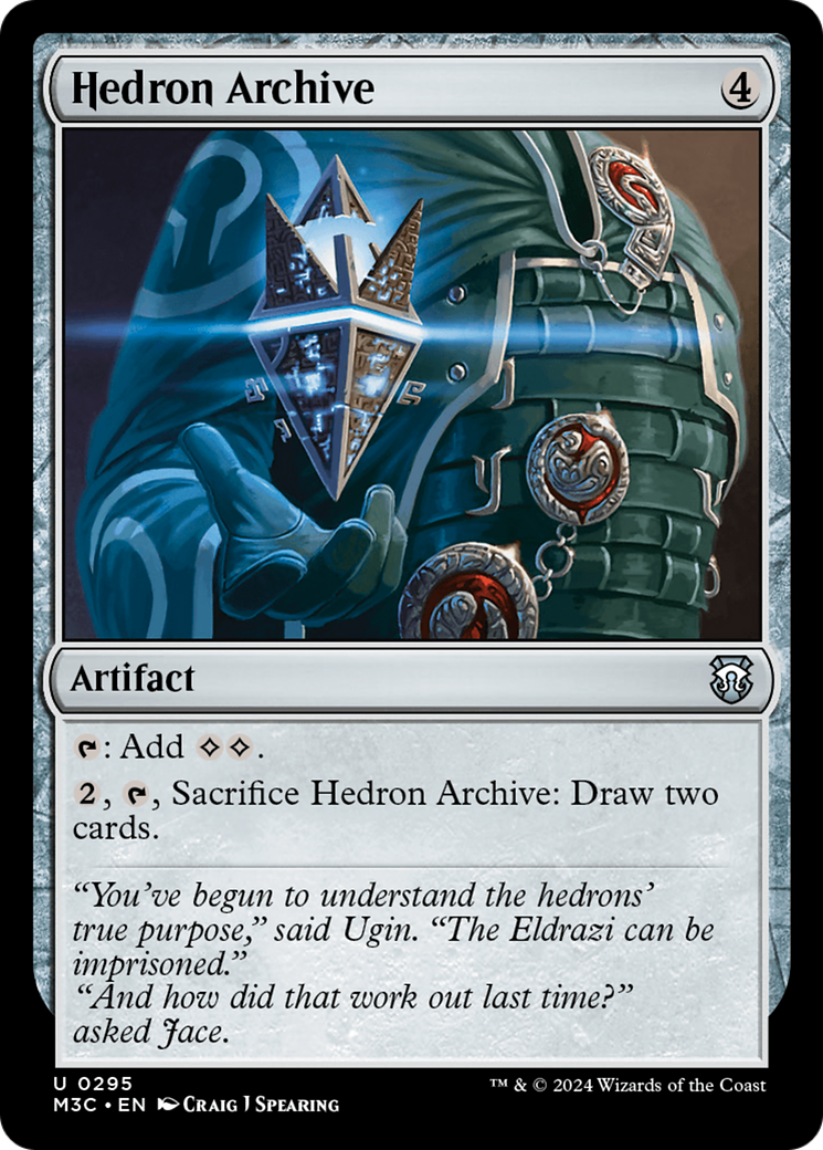 Hedron Archive (Ripple Foil) [Modern Horizons 3 Commander] | RetroPlay Games