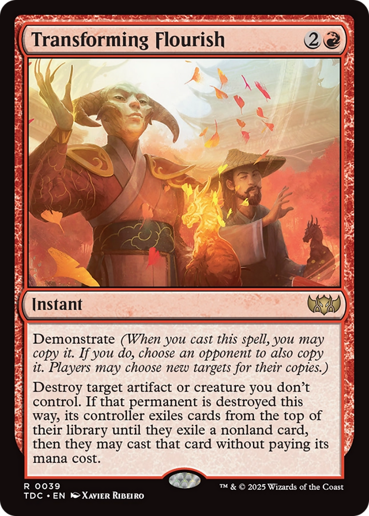 Transforming Flourish [Tarkir: Dragonstorm Commander] | RetroPlay Games