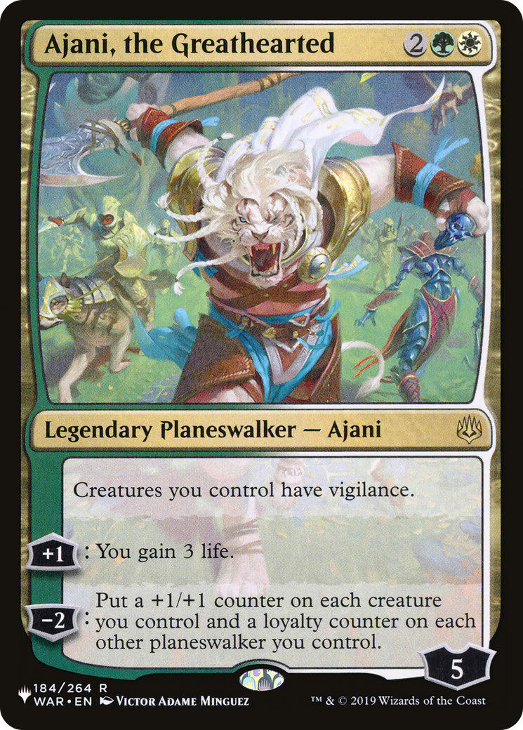 Ajani, the Greathearted [The List Reprints] | RetroPlay Games