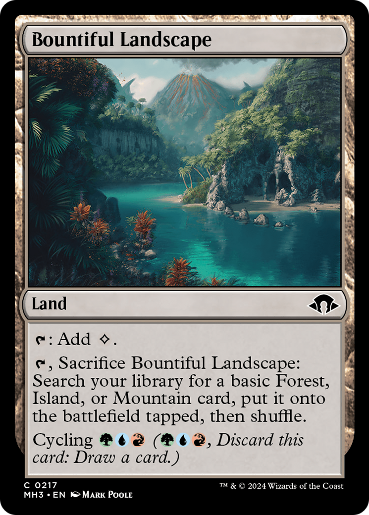 Bountiful Landscape [Modern Horizons 3] | RetroPlay Games