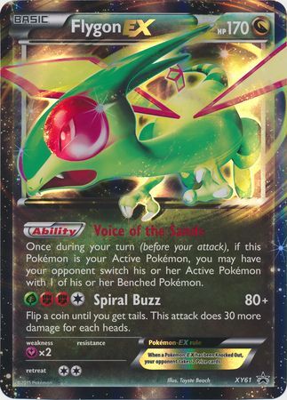 Flygon EX (XY61) (Jumbo Card) [XY: Black Star Promos] | RetroPlay Games