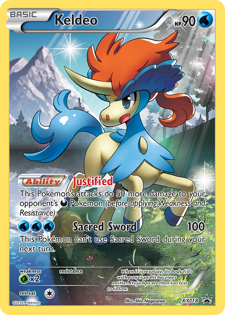 Keldeo (XY118) [XY: Black Star Promos] | RetroPlay Games