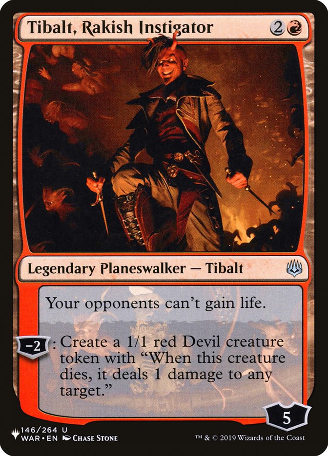 Tibalt, Rakish Instigator [The List] | RetroPlay Games